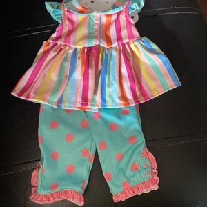 EUC Matilda Jane DOLL polka dot pants